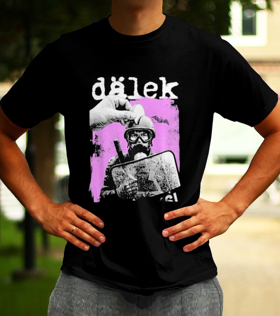 Dalek Brilliance Moon Tour Riot Gear Gas Mask T-Shirt
