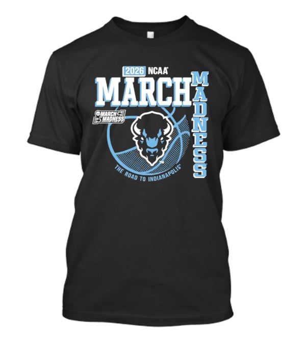 2026 NCAA March Madness Howard The Road To Indianapolis T-Shirt