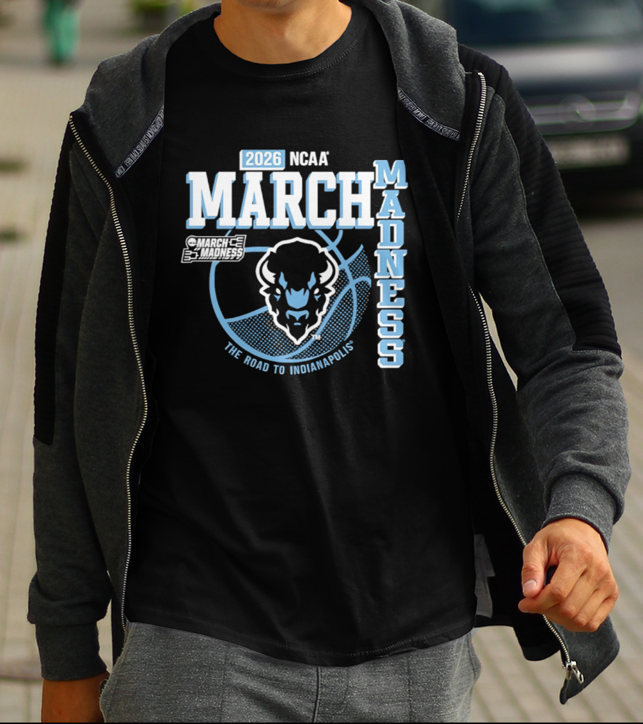 2026 NCAA March Madness Howard The Road To Indianapolis T-Shirt