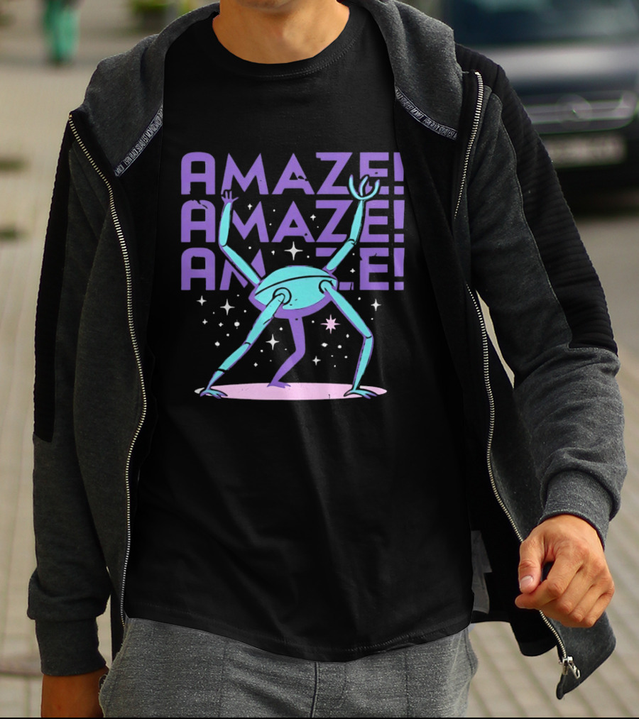Project Hail Mary Amaze Alien Creature Repeated T-Shirt