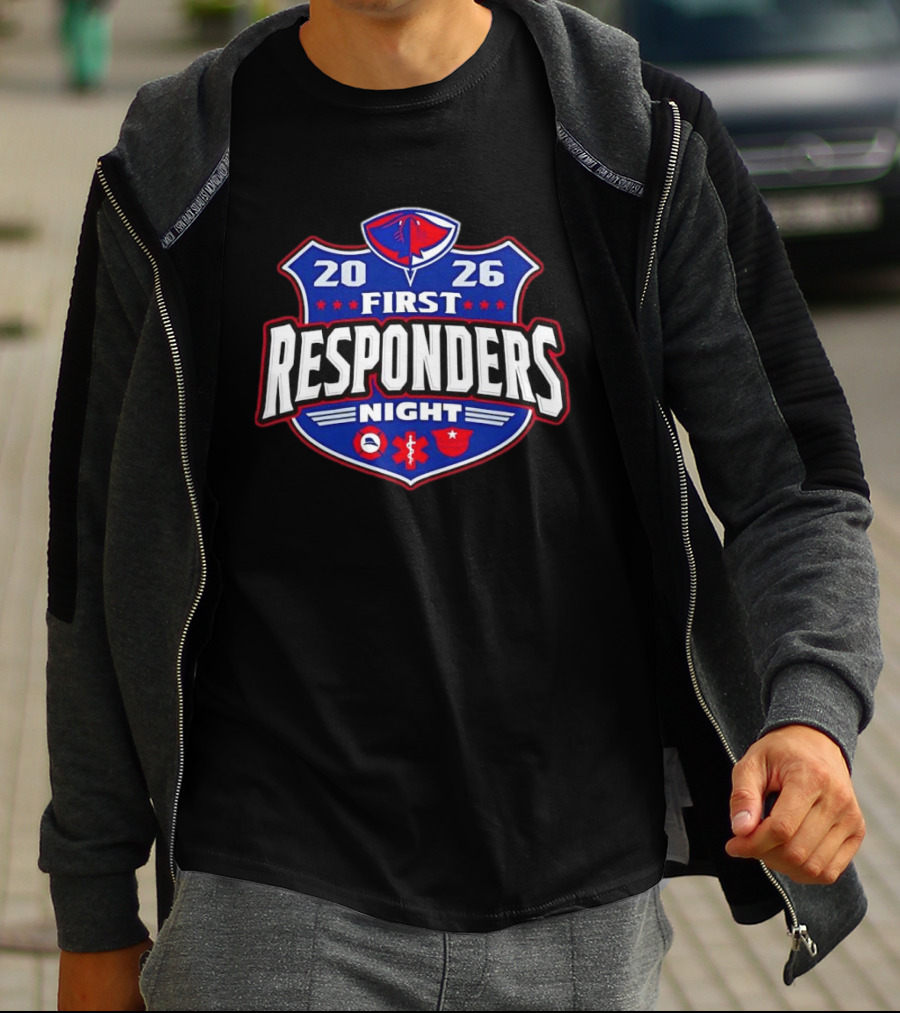 South Carolina Stingrays 2026 First Responders Night Event T-Shirt