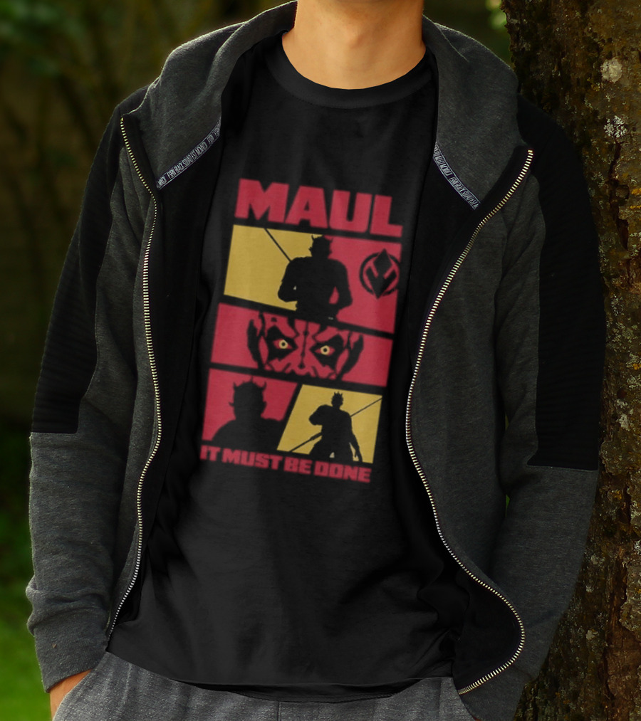 Maul Shadow Lord It Must Be Done Star Wars T-Shirt