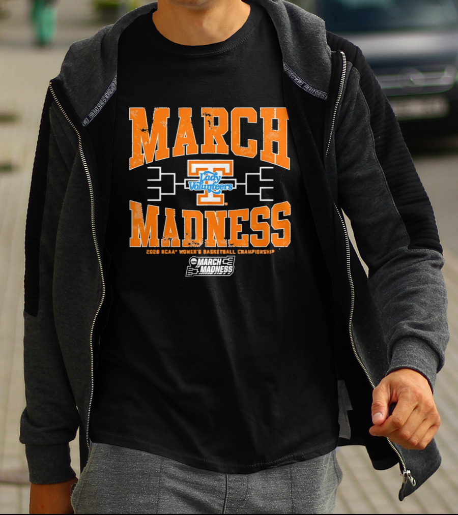 Tennessee Lady Volunteers March Madness 2026 NCAA Women's Basketball Championship T-Shirt