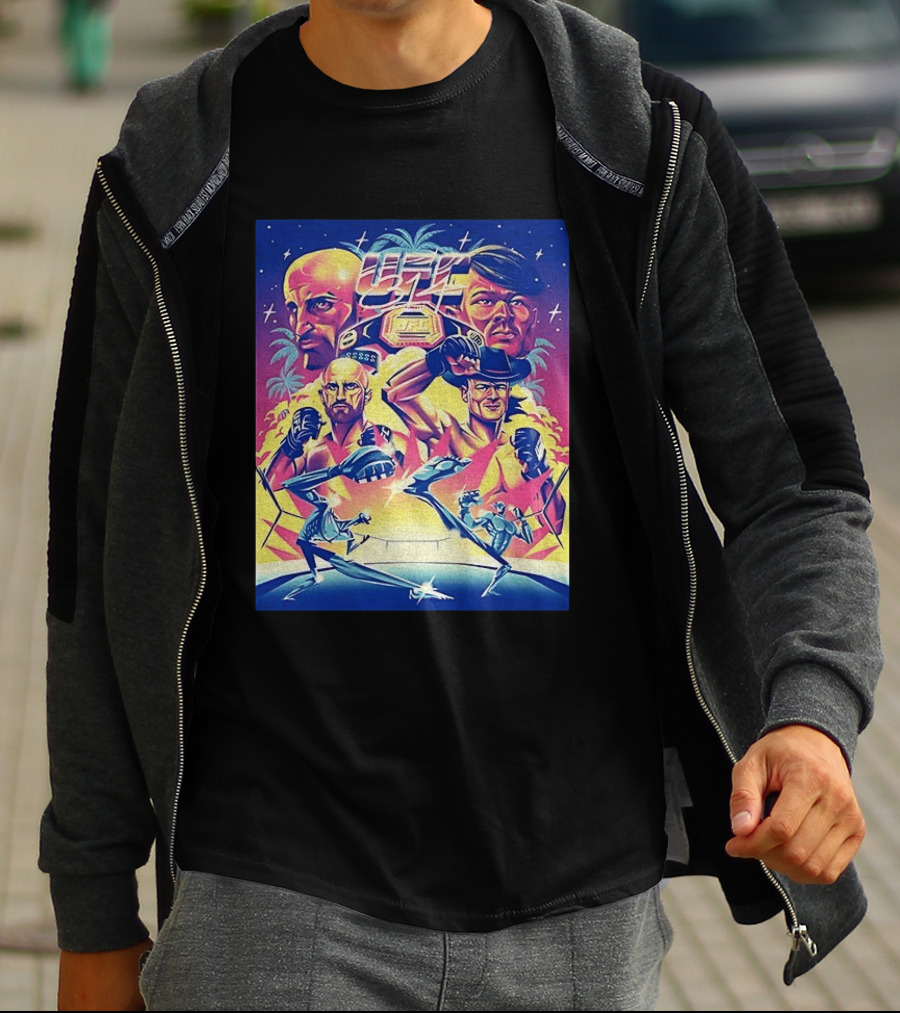 UFC 314 Alexander Volkanovski Vs Diego Lopes Retro Fight T-Shirt