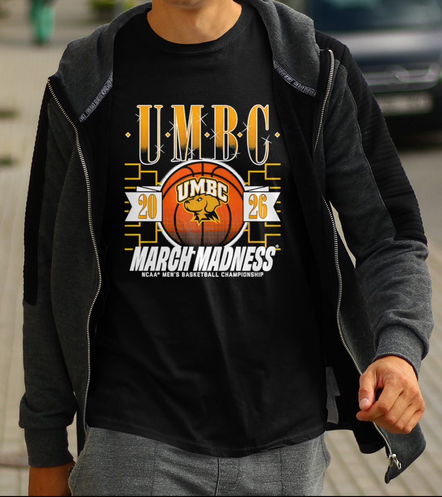 UMBC Retrievers 2026 NCAA Men's Basketball March Madness Championship T-Shirt