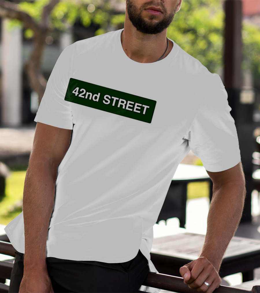 42nd Street Station Vintage Subway Sign T-Shirt