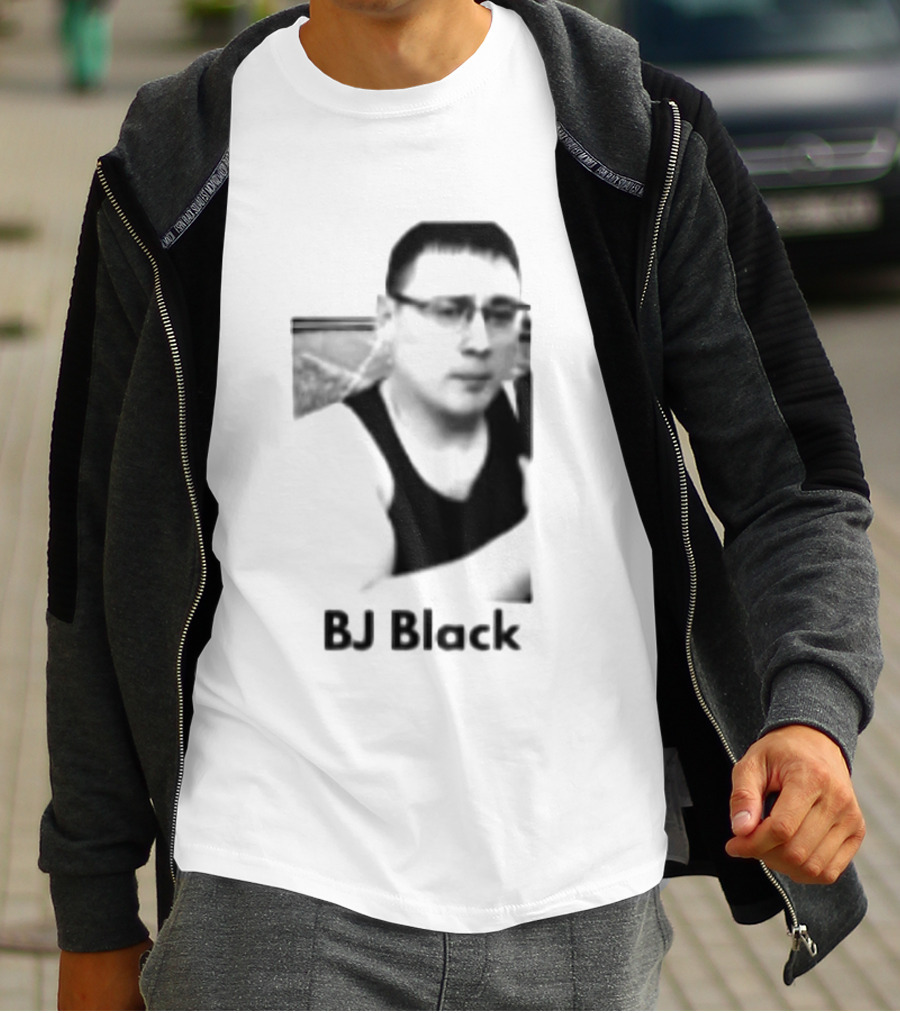 BJ Black Monochrome Sunglasses T-Shirt