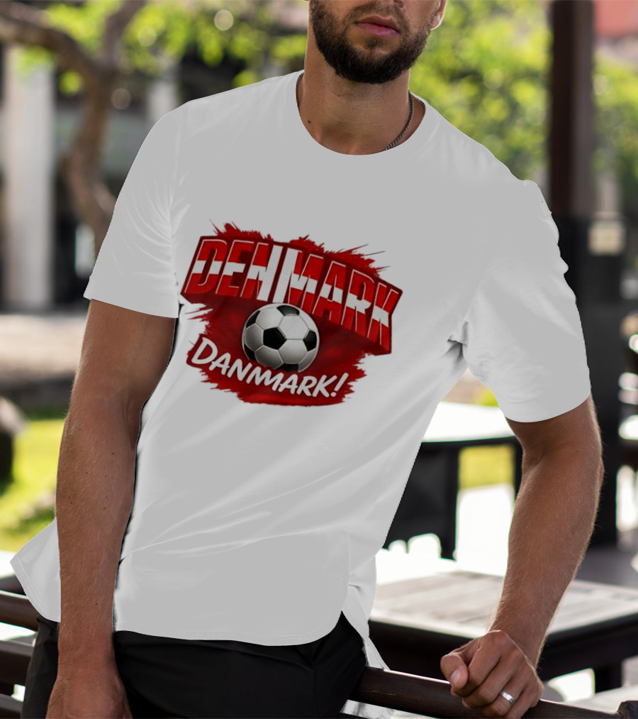 Denmark Danmark Soccer FIFA World Cup 2026 Football Team T-Shirt