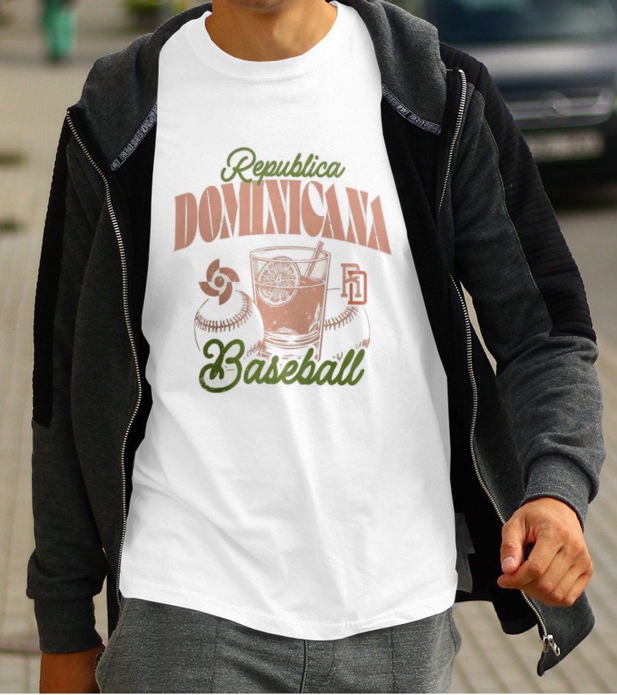 Republica Dominicana Baseball World Baseball Classic 2026 T-Shirt