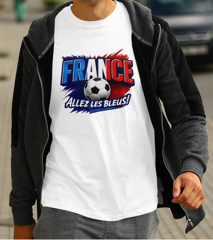 France Allez Les Bleus Soccer FIFA World Cup 2026 T-Shirt