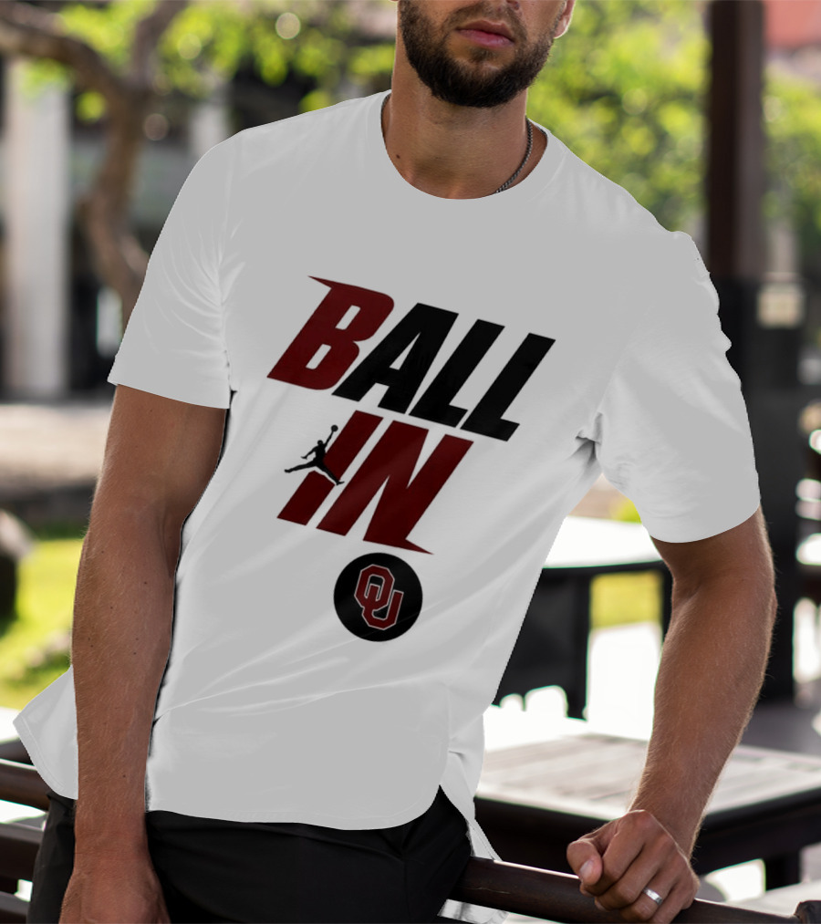Ball In Oklahoma Sooners OU 2026 Women's Basketball T-Shirt