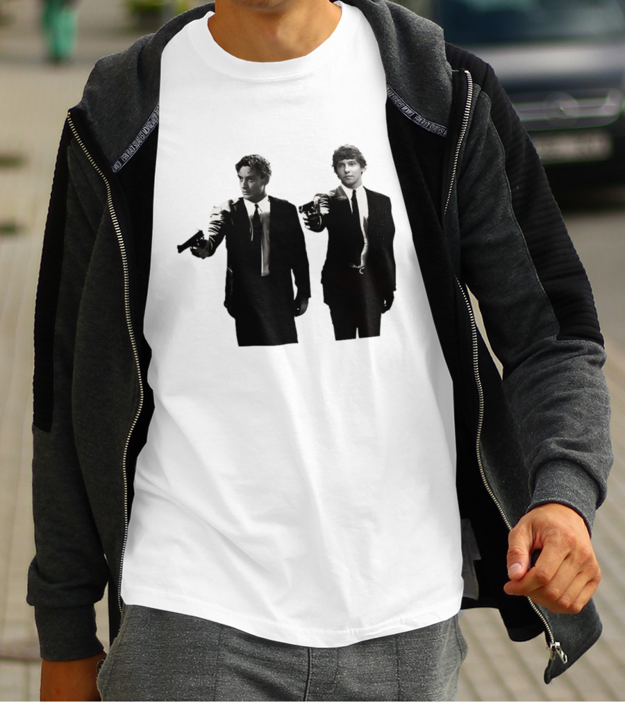 George Russell Kimi Antonelli Pulp Fiction Racing Showdown T-Shirt