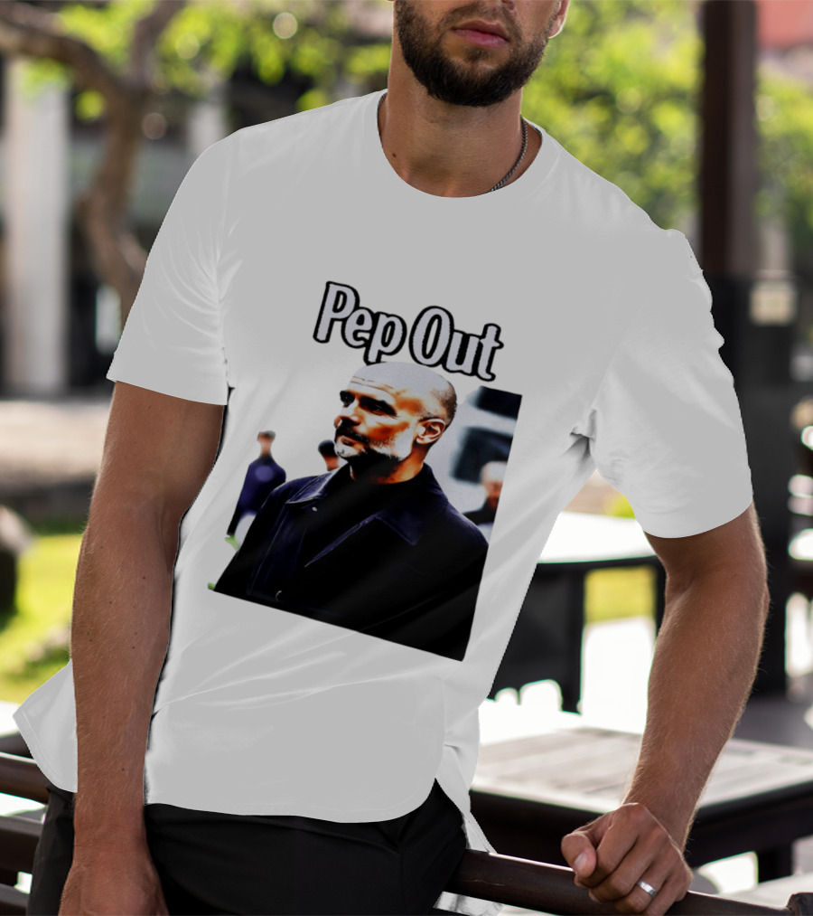 Pep Out Football Manager Critique T-Shirt