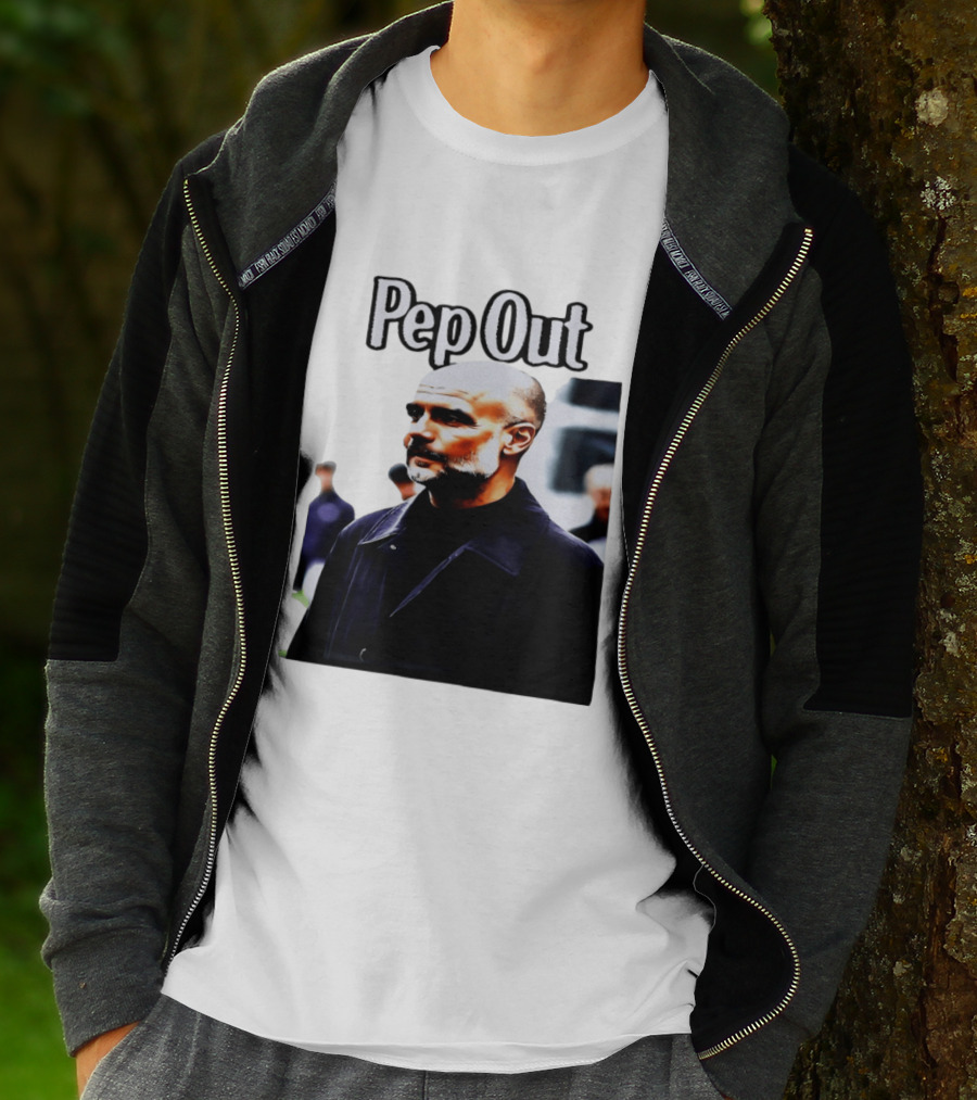 Pep Out Football Manager Critique T-Shirt