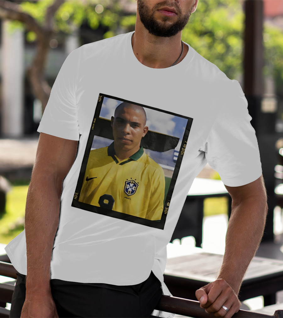 Brazil 2026 Ronaldo Nazario Heritage Nike 9 Jersey T-Shirt