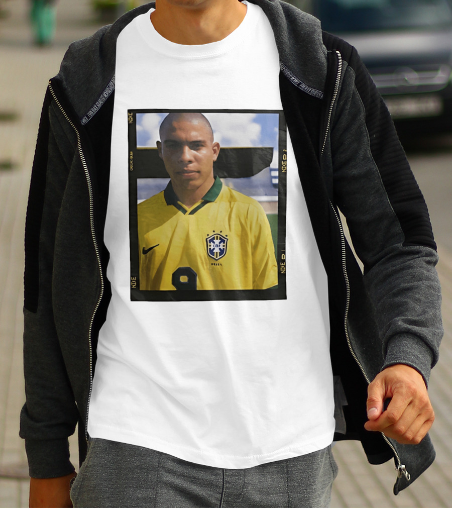 Brazil 2026 Ronaldo Nazario Heritage Nike 9 Jersey T-Shirt