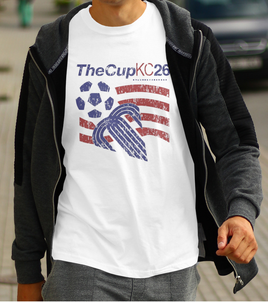 The Cup KC 26 Soccer Stars And Stripes 2026 T-Shirt