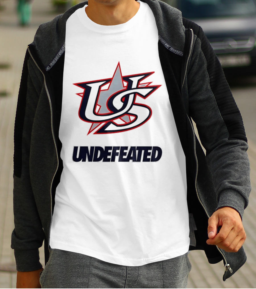 USA Undefeated 2026 World Baseball T-Shirt