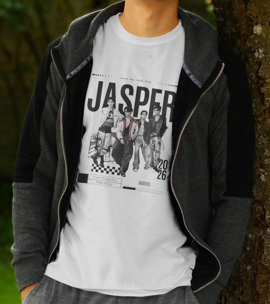 Jasper 2026 Joong Aou Santa Pond Fashion T-Shirt