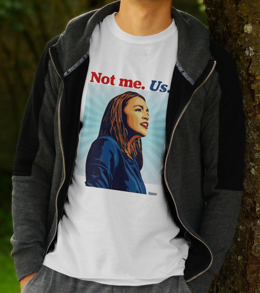 Alexandria Ocasio Cortez Not Me Us 2020 T-Shirt