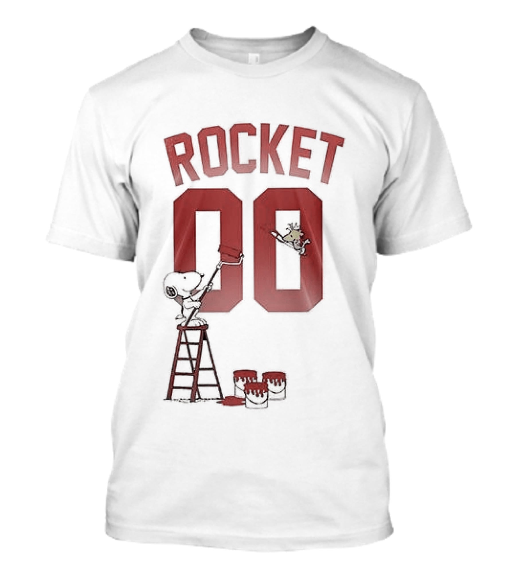 Houston Rockets Snoopy Basketball Rocket 00 T-Shirt