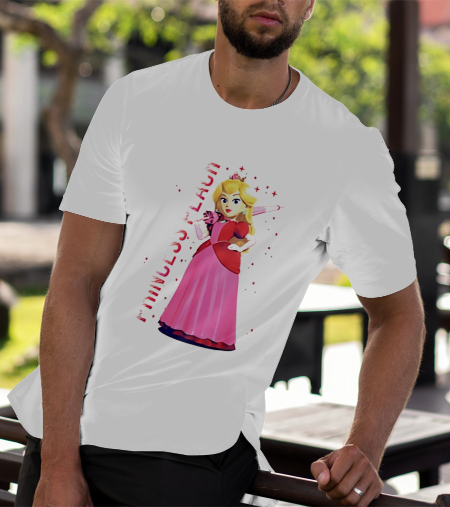 Princess Peach Animated Character Princess Peach The Movie T-Shirt