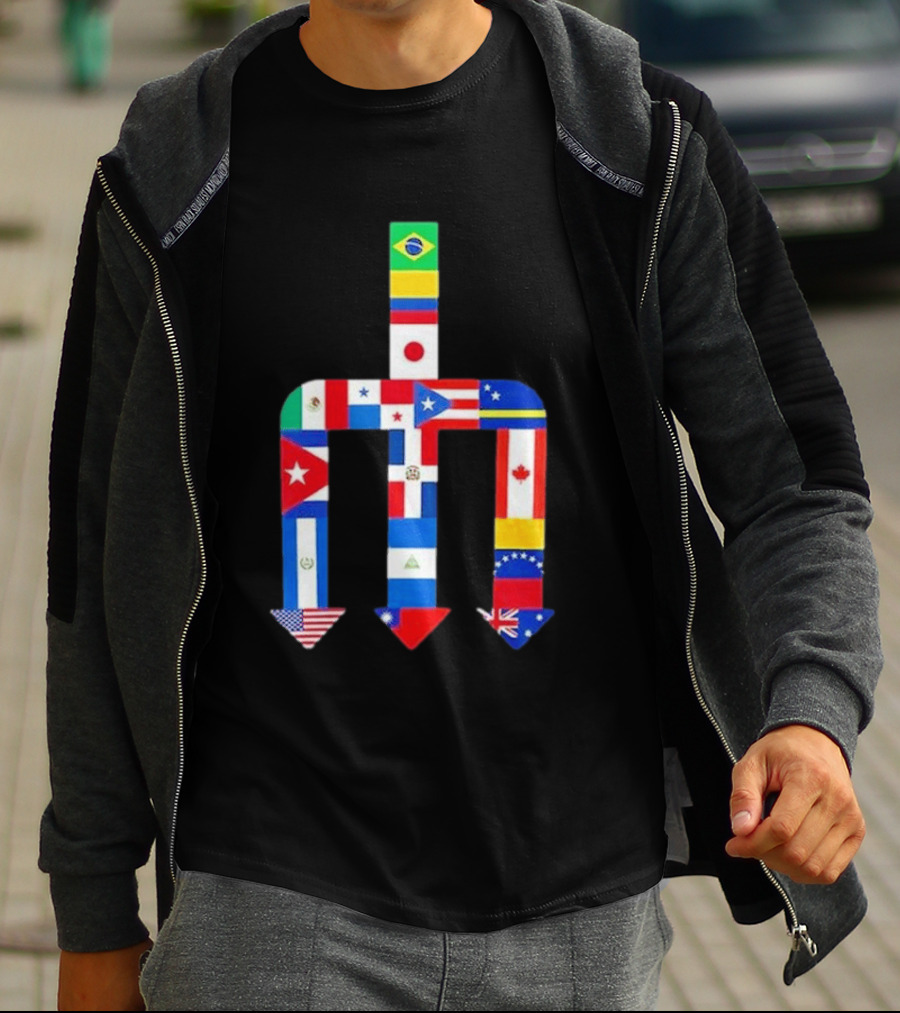 Seattle Mariners Dominate The Zone 2026 Scott Servais International Flags Banner T-Shirt