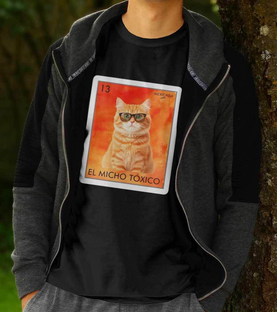 El Micho Tóxico Gato Mexicada 13 T-Shirt