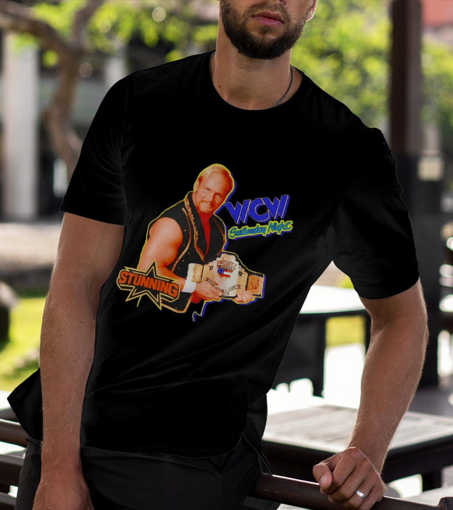 Stunning Steve Austin WCW Saturday Night United States Champion T-Shirt
