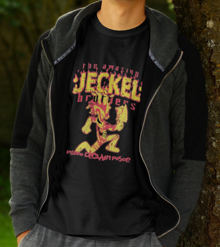 Icp The Amazing Jeckel Brothers Hatchet Man Hip Hop Insane Clown Posse T-Shirt