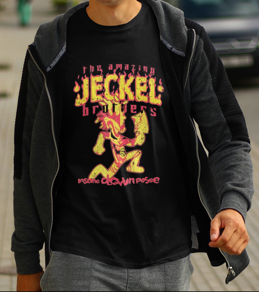 Icp The Amazing Jeckel Brothers Hatchet Man Hip Hop Insane Clown Posse T-Shirt