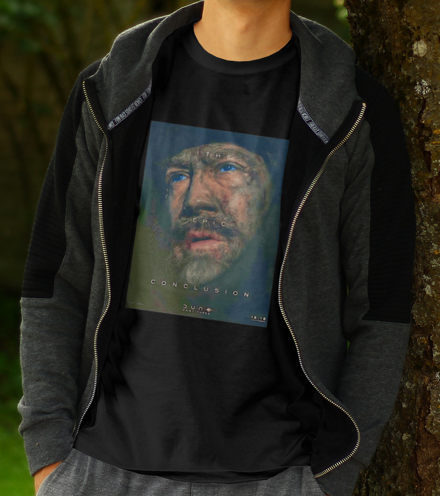 Javier Bardem As Stilgar In Dune Part Three The Epic Conclusion December 18 Release T-Shirt