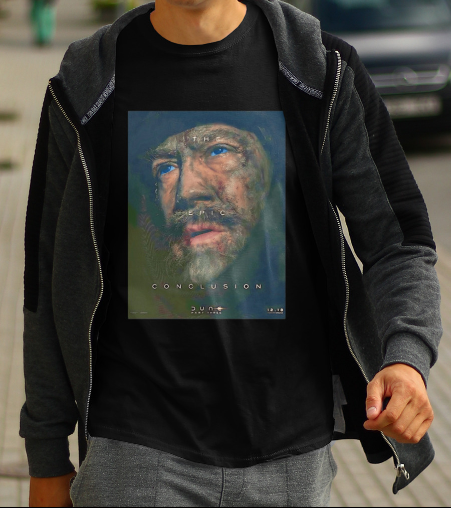 Javier Bardem As Stilgar In Dune Part Three The Epic Conclusion December 18 Release T-Shirt