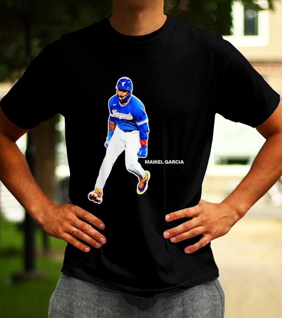 Venezuela Maikel Garcia 2026 World Baseball Classic MVP T-Shirt