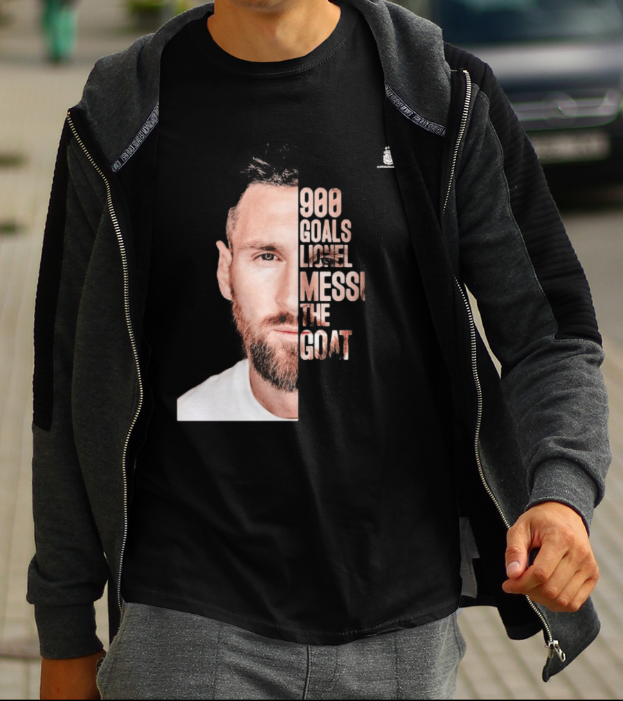 Lionel Messi The GOAT 900 Goals T-Shirt