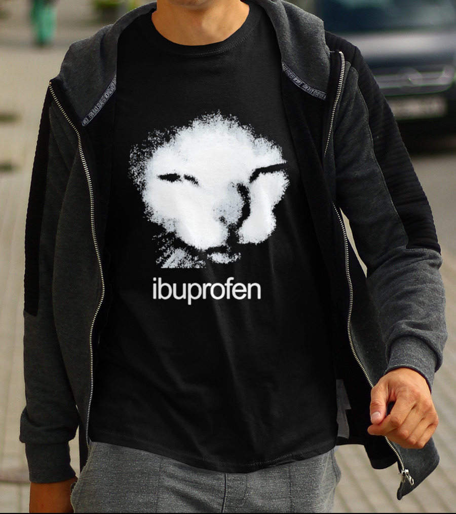 Ibuprofen Cat Meme T-Shirt
