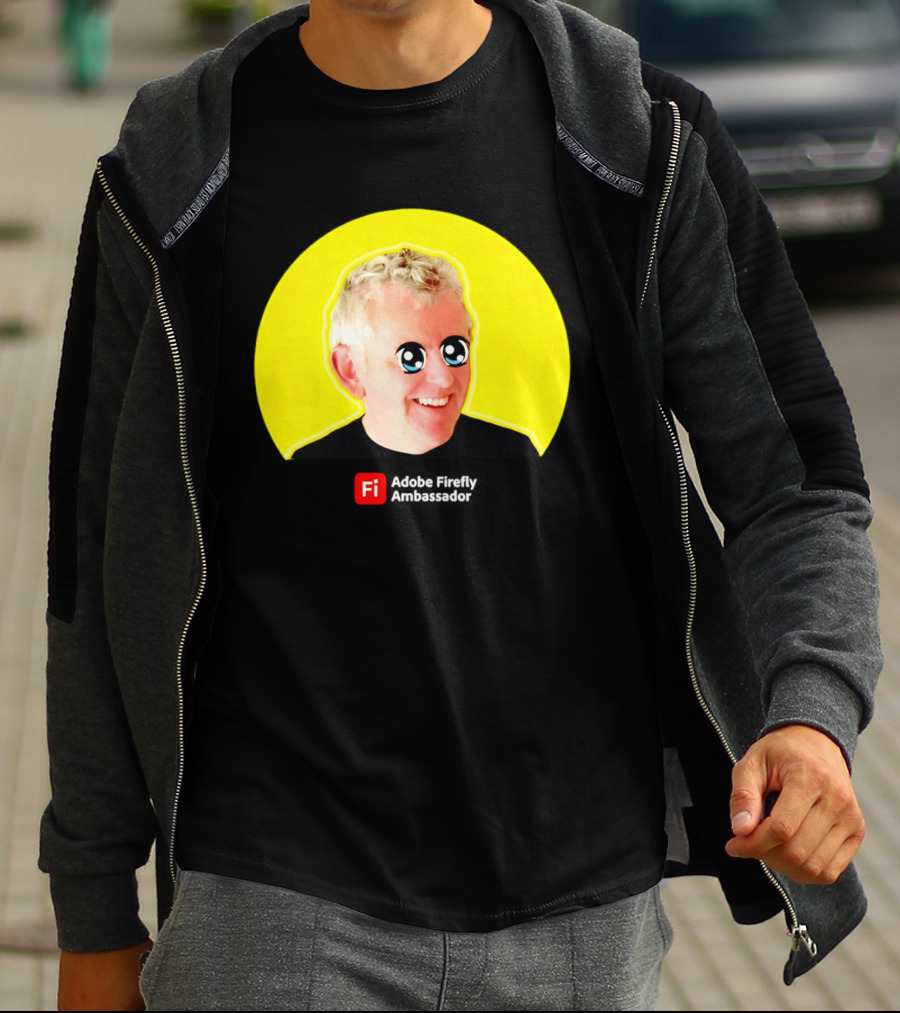 John Nack Firefly Ambassador Anime Eyes Yellow Circle Fi T-Shirt