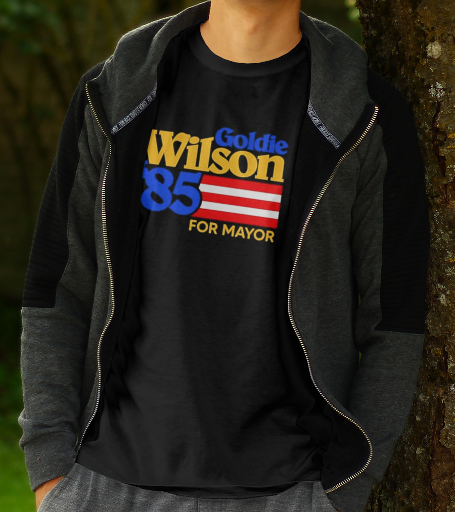Goldie Wilson '85 For Mayor Back To The Future T-Shirt