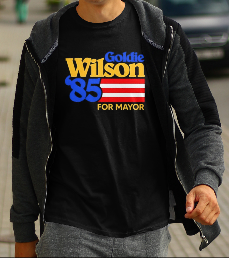 Goldie Wilson '85 For Mayor Back To The Future T-Shirt