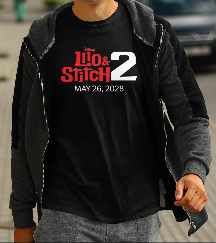 Lilo And Stitch 2 Disney May 26 2028 T-Shirt