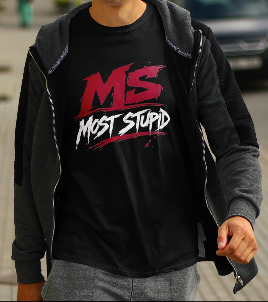 MS Most Stupid Ricochet T-Shirt
