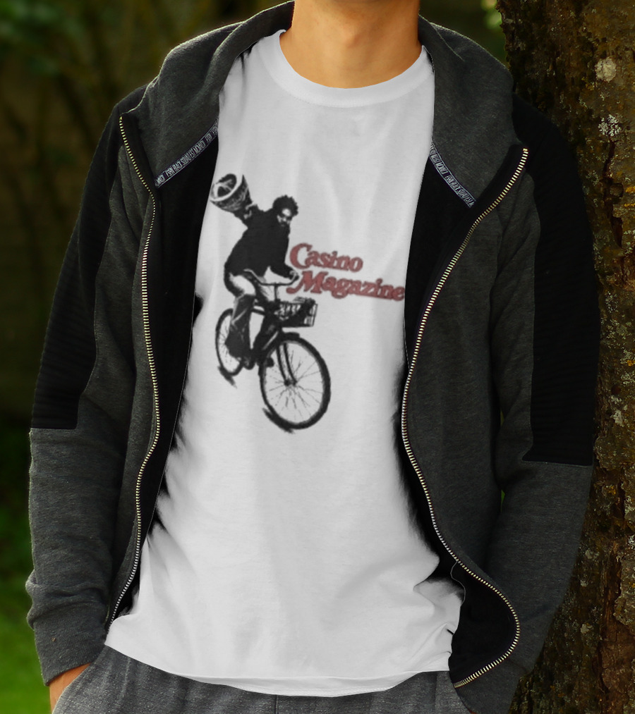 Baby Keem Limited Edition Casino Magazine Cyclist T-Shirt