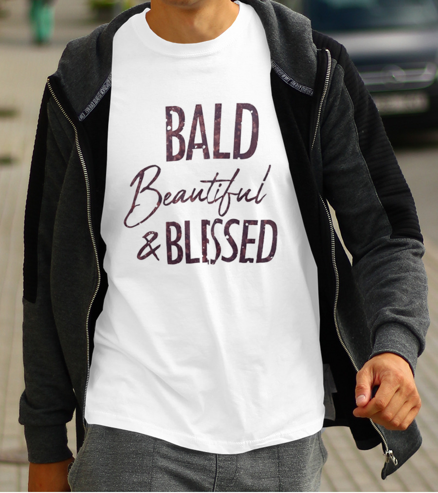 Bald Beautiful & Blessed Empowerment T-Shirt