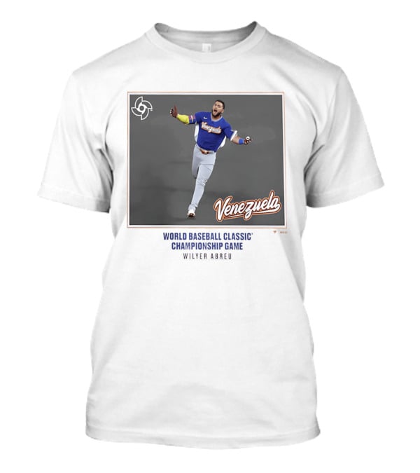 Venezuela Wilyer Abreu 2026 World Baseball Classic Championship Home Run Celebration T-Shirt