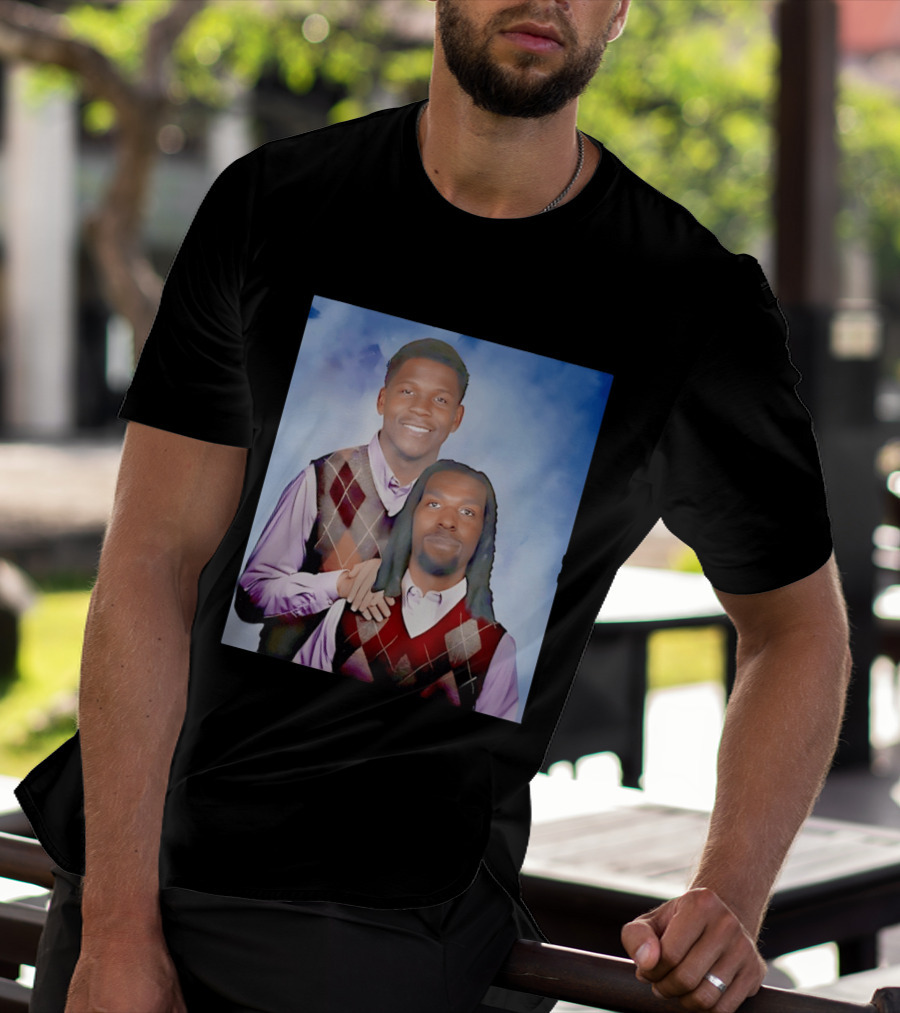 Anthony Edwards Naz Reid Step Brothers Minnesota Timberwolves T-Shirt