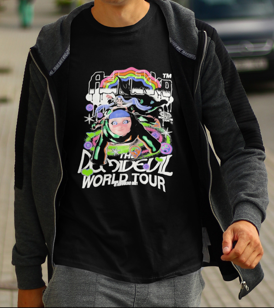 Ashnikko Demidevil World Tour Rainbow T-Shirt