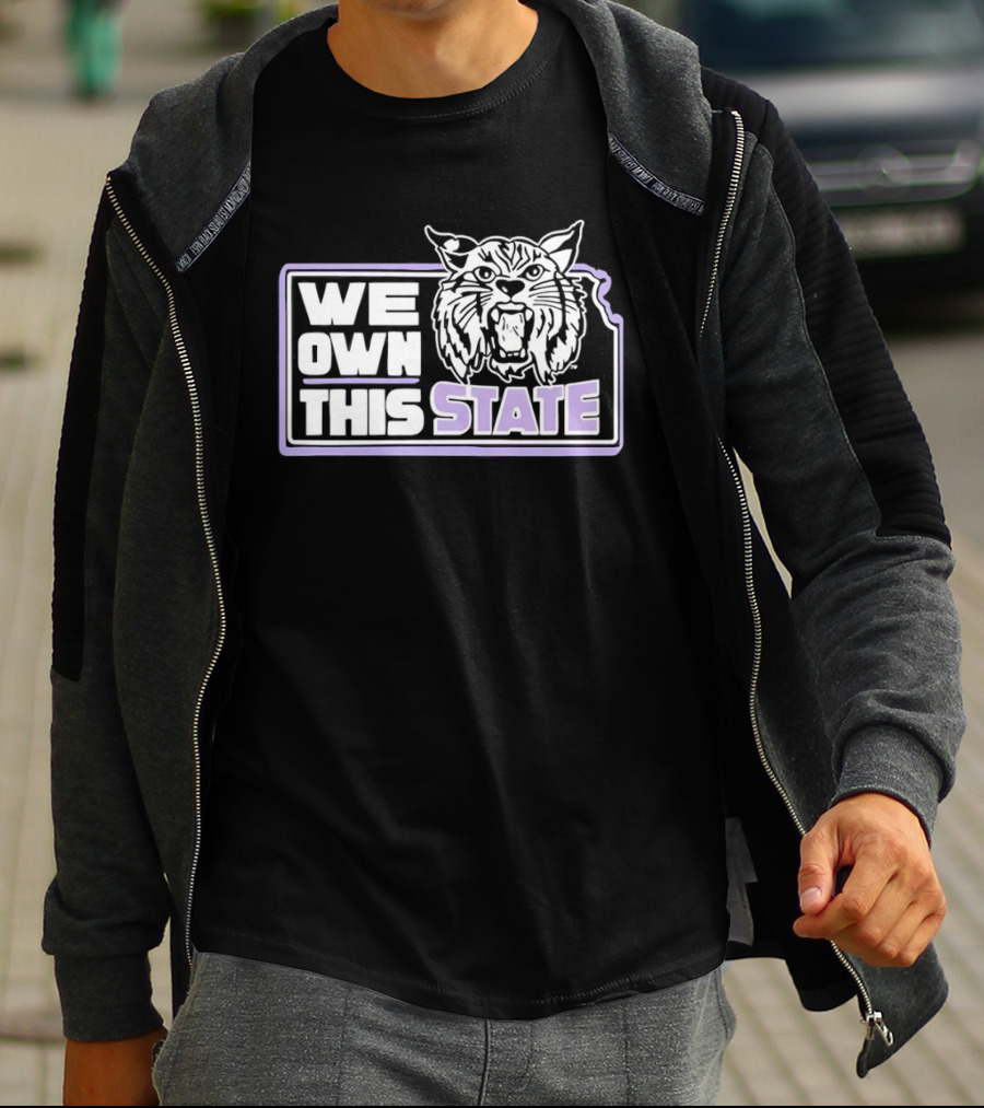 We Own This State Kansas Wildcats Basketball T-Shirt