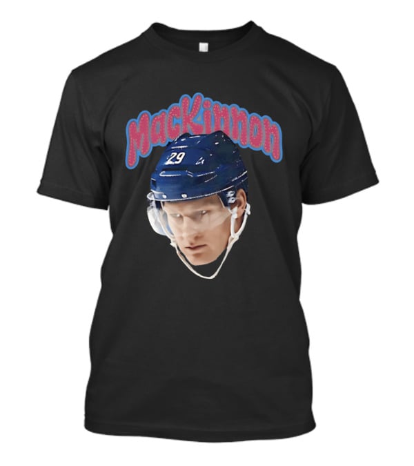 MacKinnon Big Head 29 Colorado Avalanche 26 T-Shirt