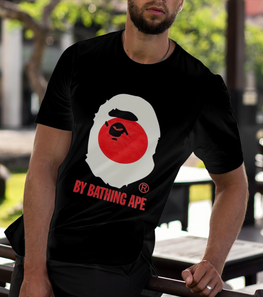 By Bathing Ape Japan Flag T-Shirt
