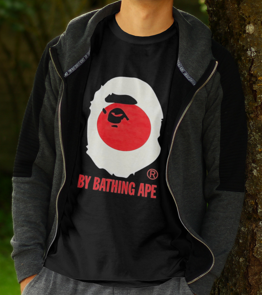 By Bathing Ape Japan Flag T-Shirt